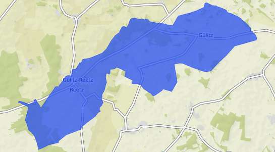 Bodenrichtwertkarte Guelitz Reetz